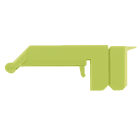 WEIDMULLER - Coperchio morsetto, verde chiaro, poliammide 66, Posizione verticale: 85 mm, Larghezza: 31 mm, Profondità: 29.9 mm, V-2