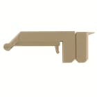 WEIDMULLER - Coperchio morsetto, beige, poliammide 66, Posizione verticale: 139 mm, Larghezza: 54 mm, Profondità: 43.9 mm, V-2