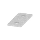 WEIDMULLER - Collegamento trasversale (Morsetto), se avvitato, grigio, 353 A, Numero di poli: 2, Passo in mm: 55.00, Isolato: No, Larghezza: 40 mm