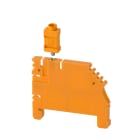 WEIDMULLER - Pareti di separazione (Morsetto), arancione, Posizione verticale: 45.4 mm, Larghezza: 5 mm, V-2, PA 66