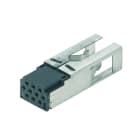 WEIDMULLER - Connettore ibrido, Inserto, Ibrido (Q10), Crimpatura, Numero di poli: 10, Cat.5 (ISO/IEC 11801), IP67 con custodia