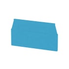 WEIDMULLER - Piastra terminale per morsetti, blu, Posizione verticale: 60.3 mm, Larghezza: 1.5 mm, V-0, Wemid, bloccabile: No