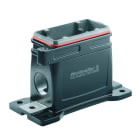 WEIDMULLER - Custodia connettori industriali, Custodia di base, Collegamento a staffa di serraggio, Dimensioni di installazione: 4, IP66, IP68, IP69, in stato coll