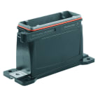 WEIDMULLER - Custodia connettori industriali, Custodia di base, Collegamento a staffa di serraggio, Dimensioni di installazione: 8, IP66, IP68, IP69, in stato coll