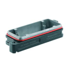 WEIDMULLER - Custodia connettori industriali, Base passante, Collegamento a staffa di serraggio, Dimensioni di installazione: 6, IP66, IP68, in stato collegato