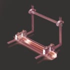 WEIDMULLER - Supporto per barra collettrice, grigio, 85 °C, Larghezza: 14.9 mm, None, metallo, se avvitato