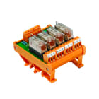 WEIDMULLER - Modulo a relè, 24 V DC, LED giallo, 4 Contatto di scambio (AgNi 90/10) , 250 V AC, 6 A, Collegamento a vite