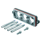 WEIDMULLER - Custodia connettori industriali, Coperchio, Collegamento a staffa di serraggio, Dimensioni di installazione: 8, IP68, IP69, in stato collegato