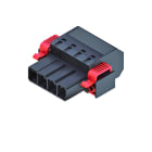 WEIDMULLER - Connettore PCB (collegamento del conduttore), 800 V, 57 A, Passo in mm: 7.62, 10 mm², Numero di poli: 4, PUSH IN senza attuatore, Molla autobloccante,