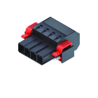 WEIDMULLER - Connettore PCB (collegamento del conduttore), 800 V, 57 A, Passo in mm: 7.62, 10 mm², Numero di poli: 4, PUSH IN senza attuatore, Molla autobloccante,