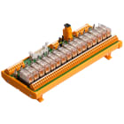 WEIDMULLER - Modulo d'interfaccia con relè, RCL, LMNZF 5.08mm, Molla autobloccante, Connettore a norma IEC60603-13 / DIN41651, Connettore maschio 20 poli, 24 V DC