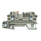 WEIDMULLER - Morsetto sezionatore di prova, Collegamento a vite, Beige scuro, 2.5 mm², 20 A, 500 V, Numero di collegamenti: 3, Numero di piani: 2