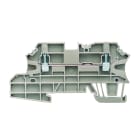 WEIDMULLER - Morsettiera passante, Collegamento a vite, Beige scuro, 2.5 mm², 24 A, 800 V, Numero di collegamenti: 2
