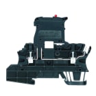 WEIDMULLER - Morsetto componibile portafusibile, Collegamento a vite, nero, 2.5 mm², 6.3 A, 36 V, Numero di collegamenti: 3, Numero di piani: 1, TS 35