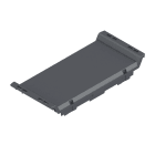 WEIDMULLER - Elemento frontale (custodia modulare), Larghezza: 45 , IP20 installato, Plastica, grigio grafite