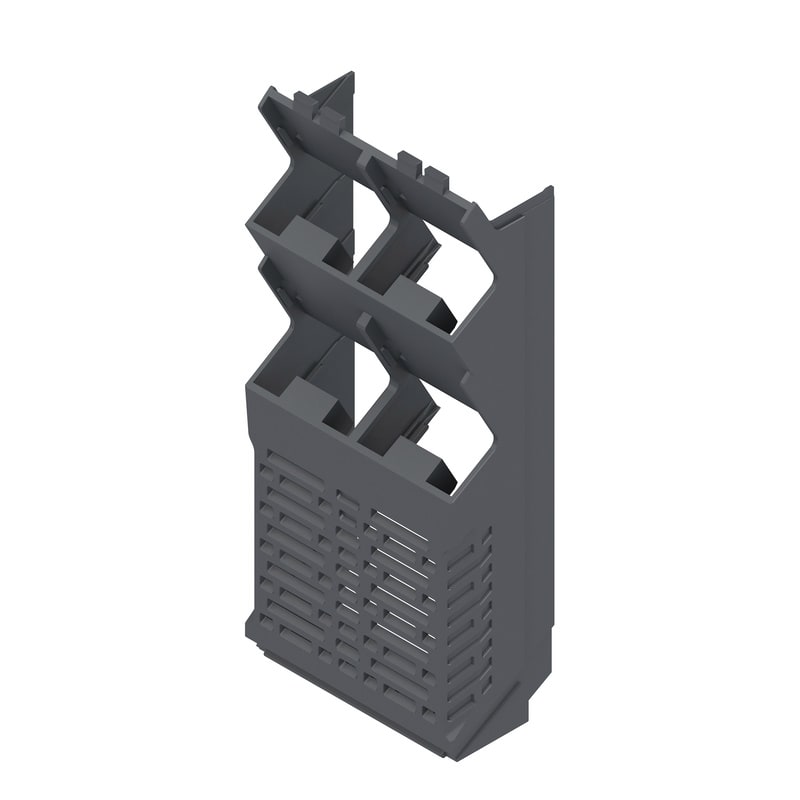 WEIDMULLER - Elemento laterale (custodia modulare), Larghezza: 45 , IP20 installato, Plastica, grigio grafite