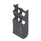 WEIDMULLER - Elemento laterale (custodia modulare), Larghezza: 45 , IP20 installato, Plastica, grigio grafite