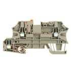 WEIDMULLER - Morsetto sezionatore di prova, Collegamento a vite, Beige scuro, 2.5 mm², 20 A, 500 V, Numero di collegamenti: 3, Numero di piani: 2
