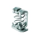 WEIDMULLER - Morsetto di collegamento alla schermatura, 10 mm², Diametro del cavo, max.: 13.5 mm, acciaio, Guida a C con apertura 16 mm