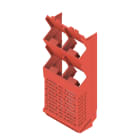 WEIDMULLER - Elemento laterale (custodia modulare), Larghezza: 45 , IP20 installato, Plastica, rosso