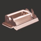 WEIDMULLER - Custodia connettori industriali, Base passante, Gancio longitudinale in basso, Dimensioni di installazione: 6, IP65, in stato collegato