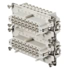 WEIDMULLER - Inserto di contatto (Connettori a innesto industriali), Femmina, 500 V, 16 A, Numero di poli: 16, Collegamento a vite, Dimensioni di installazione: 6