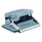 WEIDMULLER - Custodia connettori industriali, Base passante, Gancio longitudinale in basso, Dimensioni di installazione: 10, IP65, in stato collegato