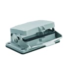 WEIDMULLER - Custodia connettori industriali, Base passante, Gancio longitudinale in basso, Dimensioni di installazione: 12, IP65, in stato collegato