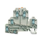 WEIDMULLER - Morsetto sezionatore di prova, Collegamento a vite, Beige scuro, 2.5 mm², 24 A, 500 V, Numero di collegamenti: 5, Numero di piani: 3