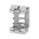 WEIDMULLER - Morsetto di collegamento alla schermatura, 20 mm², Passo in mm: 25.00, Diametro del cavo, max.: 20 mm, acciaio, innestabile, Montaggio diretto