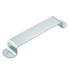 WEIDMULLER - Porta targhetta, Klippon TB (Terminal Box), rivettato, 141 x 25 x 16.5 mm, Acciaio inox 1.4301, Acciaio inox 1.4301 (304), specchio lucidato, argento