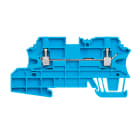WEIDMULLER - Morsetto sezionatore di prova, Collegamento a vite, blu, 2.5 mm², 20 A, 500 V, Numero di collegamenti: 2, Numero di piani: 1