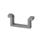 WEIDMULLER - Coperchio morsetto, Beige scuro, polipropilene, Posizione verticale: 37.5 mm, Larghezza: 7 mm, Profondità: 16.5 mm, HB