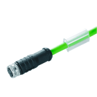 WEIDMULLER - Cavo EtherCat preconfezionato, un'estremità senza connettore, numero di poli: 4, 5 m SAIL-M8BG-4S5.0UIE.