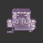 WEIDMULLER - Morsetto sezionatore di prova, Collegamento a vite, beige / giallo, 4 mm², 10 A, 400 V, Numero di collegamenti: 4, Numero di piani: 2