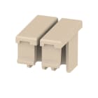 WEIDMULLER - Coperchio morsetto, Beige scuro, Wemid, Posizione verticale: 12.75 mm, Larghezza: 9.48 mm, Profondità: 8.85 mm, V-0