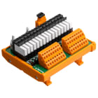 WEIDMULLER - Modulo d'interfaccia con relè, RSS, Molla autobloccante, Connettore a norma IEC60603-13 / DIN41651, Connettore maschio 20 poli, 24 V DC ± 10%, 13 mA,