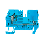 WEIDMULLER - Morsetto innestabile, Molla autobloccante, blu, 4 mm², 32 A, 800 V, Numero di collegamenti: 1, Numero di piani: 1, TS 35