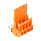 WEIDMULLER - Adattatore a innesto (Morsetto), 5 A, Tensione impulsiva di dim. rispetto al mors. adiacente: 250 V, arancione