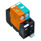 WEIDMULLER - Scaricatore di sovratensione AC combinato (Tipo 1+2), Tensione di rete: 240 V, Rete a bassa tensione: TN, IT con N, IT senza N, Monofase, TT, Numero d