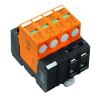 WEIDMULLER - Scaricatore di sovratensione AC combinato (Tipo 1+2), Tensione di rete: 230 V / 400 V, Rete a bassa tensione: TN-C-S, TN-S, Numero di poli: 4