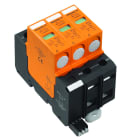 WEIDMULLER - Scaricatore di sovratensione AC combinato (Tipo 1+2), Tensione di rete: 230 V / 400 V, Rete a bassa tensione: TN-C, Numero di poli: 3