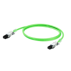 WEIDMULLER - Cavo PROFINET (preconfezionato), RJ45 IP 20 con calotta di protezione, RJ45 IP 20 con calotta di protezione, Numero di poli: 4, Lunghezza: 5 m