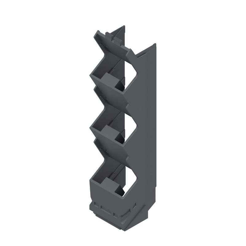 WEIDMULLER - Elemento laterale (custodia modulare), Larghezza: 22.5 , IP20 installato, Plastica, grigio grafite