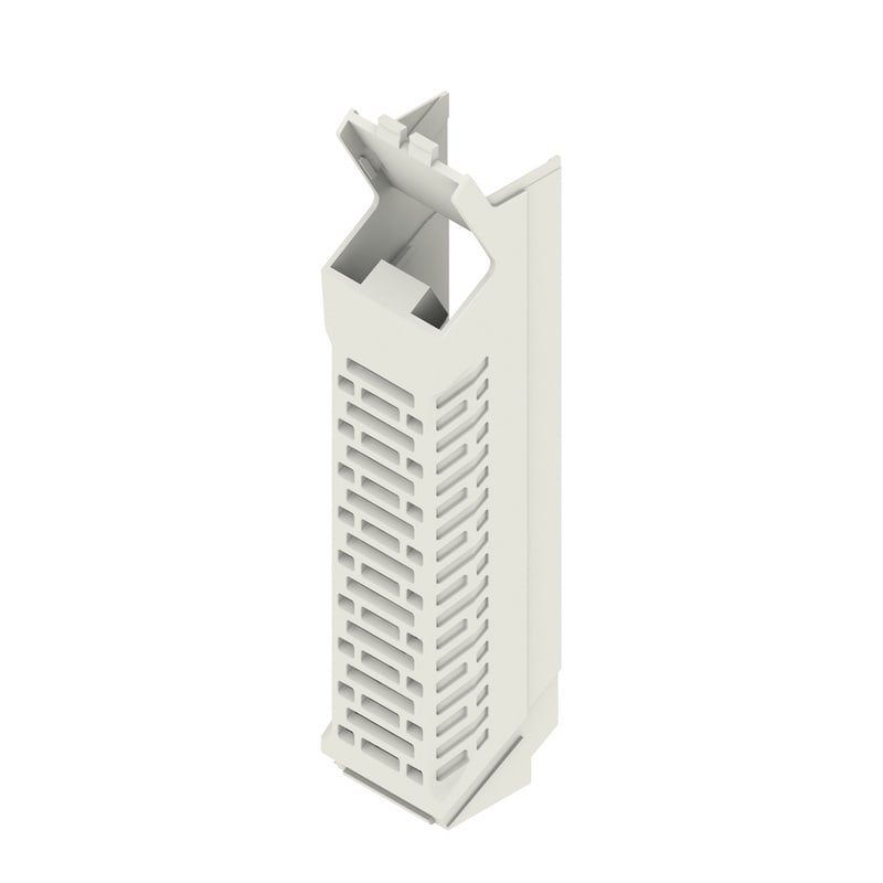 WEIDMULLER - Elemento laterale (custodia modulare), Larghezza: 22.5 , IP20 installato, Plastica, Grigio chiaro
