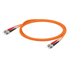 WEIDMULLER - (Preconfezionato) Cavo dati in fibra ottica, ZIPCORD, ST IP20, ST IP20, LSZH, 62.5 µm, 2 m