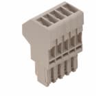 WEIDMULLER - Connettore (Morsetto), Collegamento a vite, 2.5 mm², 24 A, 500 V, Numero di collegamenti: 5, Numero di poli: 5, Larghezza: 26.5 mm