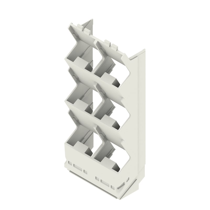 WEIDMULLER - Elemento laterale (custodia modulare), Larghezza: 45 , IP20 installato, Plastica, Grigio chiaro