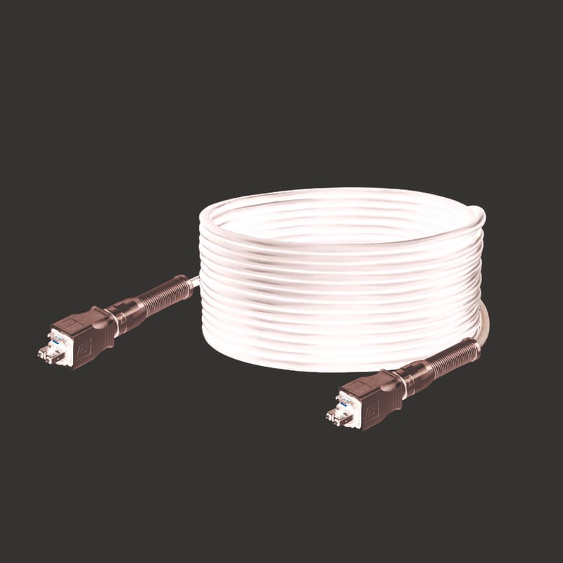 WEIDMULLER - (Preconfezionato) Cavo dati in fibra ottica, Breakout catena portacavi, SC IP67 PushPull V14 metallo, SC IP67 PushPull V14 metallo, PUR, 9 µm, 10 m