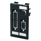 WEIDMULLER - Piastra inserto per custodie portacomponenti, integrata, Inserto piastra, non schermate, 1x dati, 2x segnale